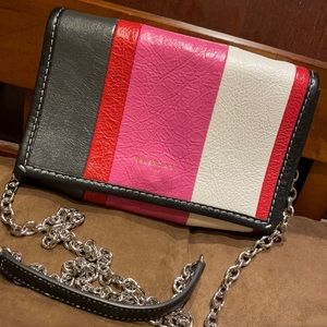 Balenciaga Bazar Striped Leather/stripe bag